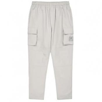 Joggers cargo in tessuto grigio per uomo