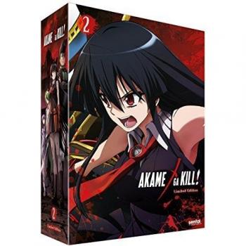 AKAME GA KILL! Collection 2 Episodes 13-24 UK Deluxe BLU RAY + DVD + CD Box Set