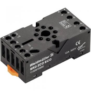 Zoccolo Relè SRD ECO 2CO Weidmüller (38 mm x 76.7 mm)