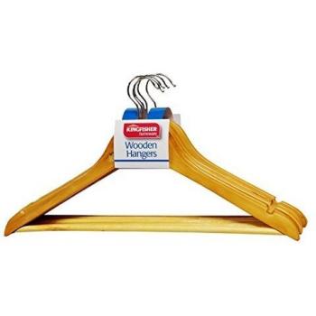 Wooden Coat Hangers Set of 5