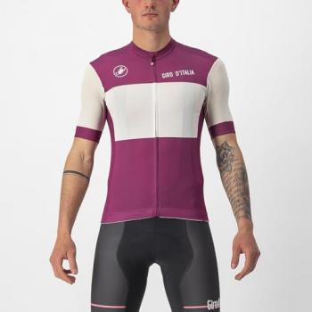 Veste de Route Giro 2024 Fuori Manche Courte en Cyclamen – 3XL