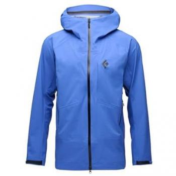 Black Diamond Stretch Shell Jacket, Clean Blue, Size M