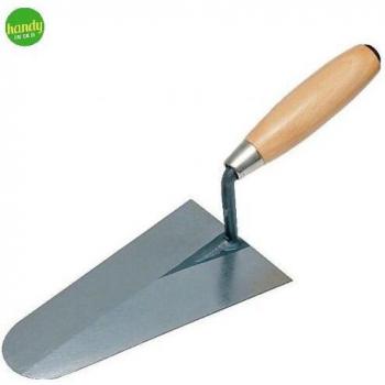 Cazzuola 18 cm Punta Tonda Kapriol Manico in Legno