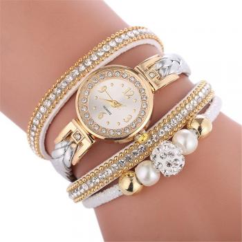 Brazalete Redondo con Reloj Femenino