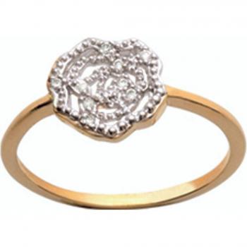 Romantic Rose Gold Plated Ring