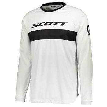 Maglia Scott 350 Evo Swap Motocross Nero Bianco S