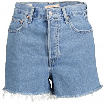 Shorts Levi's Ribcage con dobladillo desflecado