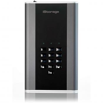 IStorage diskAshur DT2 256-bit 12TB USB 3.1 FIPS Level 3 Certified Hard Drive