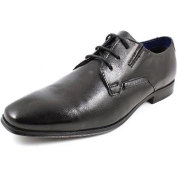 Bugatti Derby Schuhe Herren Glattleder 46