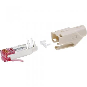 Connettore RJ45 CAT 6 Hirose TM21P-88P(06) Spina dritta 8P8C Verde