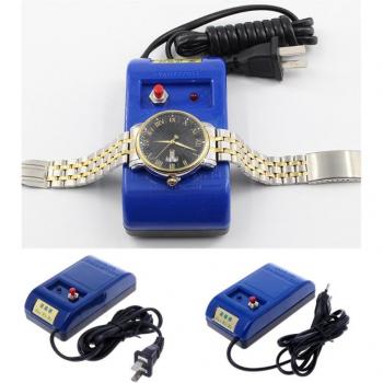 Watch Repair Screwdriver and Tweezers with Electrical Demagnetizer