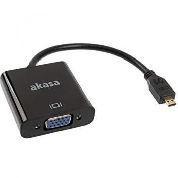 Akasa AK-CBHD21-15BK HDMI zu VGA Adapter