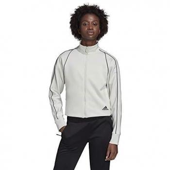Adidas Damen Sweatshirt W‑St Tracktop Orbit Grau Größe XL