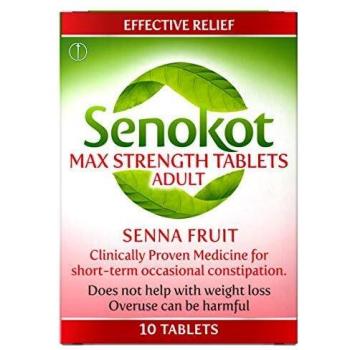 Senokot Max Strength Adult Senna Fruit – 10 Tablet Combo Pack