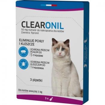 Clearonil per gatti 50 mg (francodex) – 3 confezioni