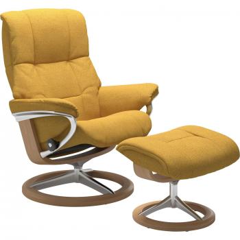 Stressless® Relaxsessel Mayfair mit Hocker, Eiche, Signature Base, Größen S, M & L
