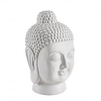Testa Buddha Bianco Pattaya