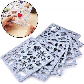 MIUSIE Handmade Embroidery Pattern Stencils