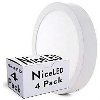 Plafón LED Circular 20W 1800Lm Pack de 4