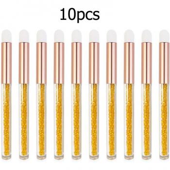 Set de 10 Cepillos Multiuso: Pestañas, Champú y Cara