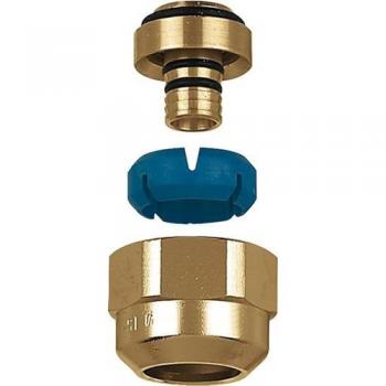 Caleffi 680502 raccord 3/4 chromé, Ø 7,5-8 IG, Ø 12-14 AG