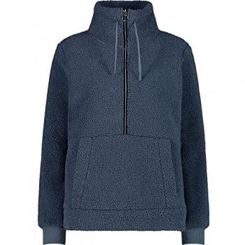 CMP Damen Pullover mit halbem Reißverschluss