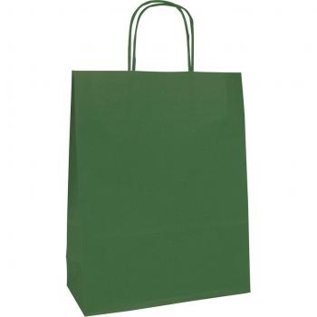 Clairefontaine grüne Papier-Tragetasche, klein