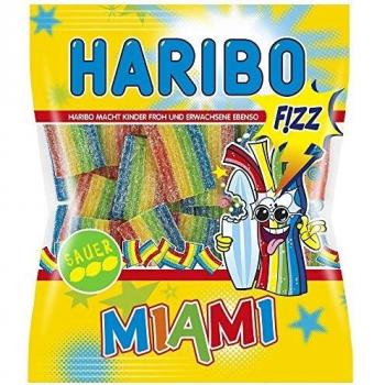 HARIBO Miami Frizzi Gommose Frutti 90 Gr