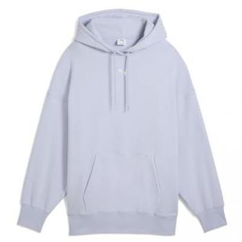 Puma WARDROBE ESS Damen Hoodie in Übergröße Blau