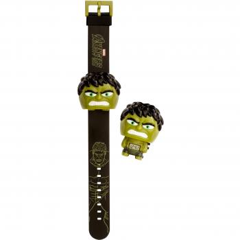 BulbBotz Marvel 2021845 Avengers Hulk Digital Kids Watch, Hintergrundlicht, blau/grün
