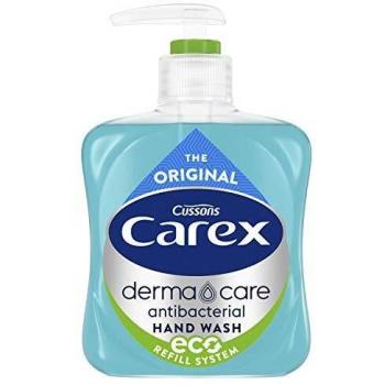 Carex Original Antibacterial Hand Wash Pump Top Bottle 250ml