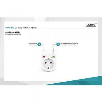 Surge Protector with Safety Outlet