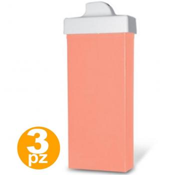 3x Ricarica Cera Roll-on Baffetto Beccuccio Stretto