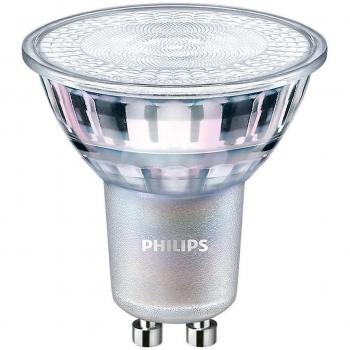 Philips LED CRi 90 GU10 Bulb 3.7W Dimmable Master LEDspot VALUE Warm White