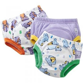 Pack de 3 pañales de aprendizaje Bambino Mio, 2-3 años, Bold Animals