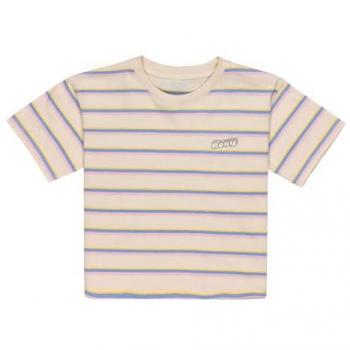 Roxy Kinder T-Shirt „Never Saw Blue Like That“ – Beige, Größe 14, Unisex