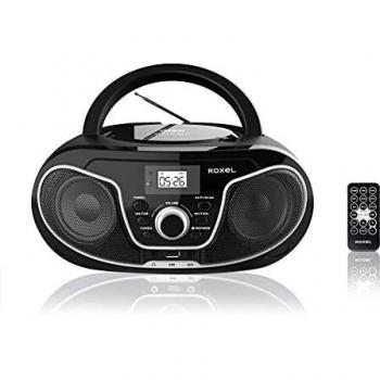 Roxel RCD-S70BT Bluetooth Boombox with CD Player