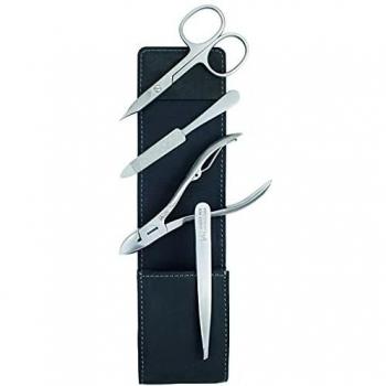 Maniküre-Set Hunter BECKER-MANICURE Erbe Solingen Kombischere Zange Lederetui