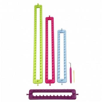 Vibrant Loom Kit with Needles and Hooks