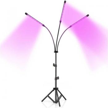 Indoor USB Phytolamp with Timer and Adjustable Height 45-130CM