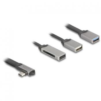 DeLock 5 Gbps USB‑Hub mit USB‑C Stromversorgung & 2 Ports