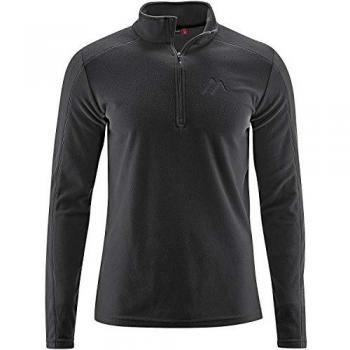Fleecepullover MAIER SPORTS Dennis Gr. 52, schwarz