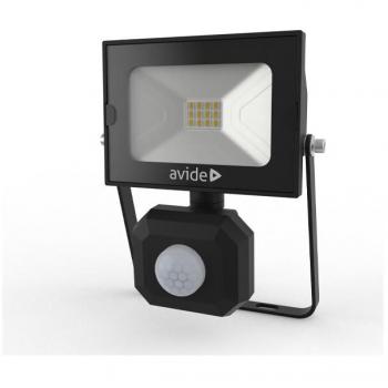 Rörelseled Avide Slim 10W IP44 Inomhusprojektor