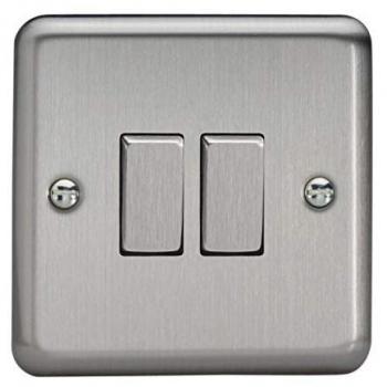 Varilight 2 Gang Rocker Switch