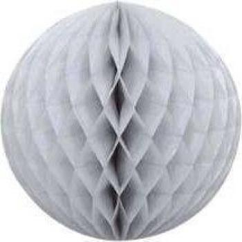 Deko Wabenball 20cm Ø, Weiß