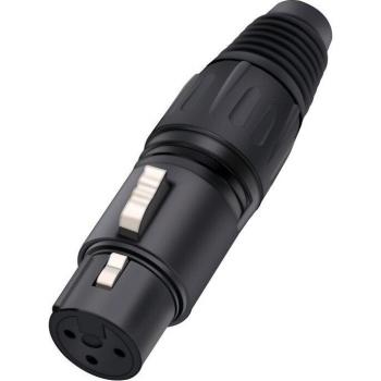 Connecteur XLR mâle jack femelle 3 pièces
