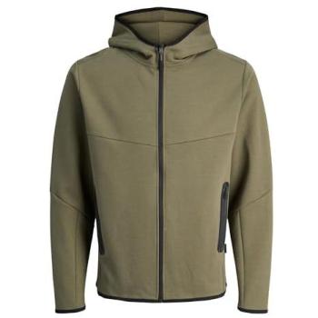 Jack & Jones Felpa Con Zip Fusion Verde 8 Anni