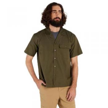 Marmot Muir Camp Short Sleeve Shirt – Nori (Male, Medium Fit)