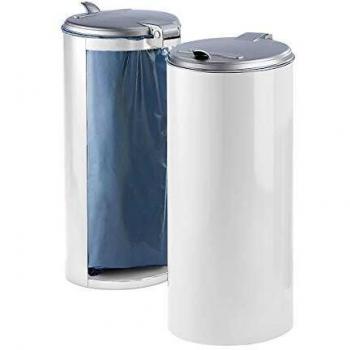 Collecteur d’ordures compact 120 L – couleur blanc