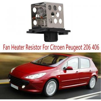 Accesorio resistor de ventilador de radiador 1267E3 – compatible con Citroën, Peugeot 206, 406